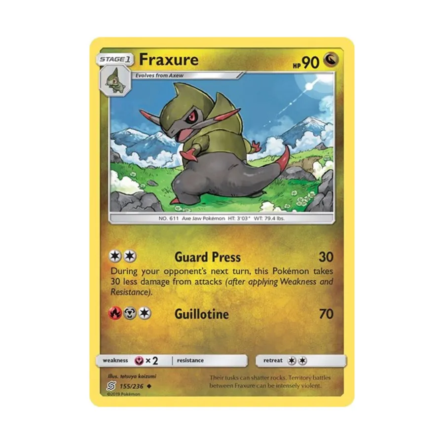

CCG Перелом (U) № 155/236, Pokemon - SM - Unified Minds - Singles