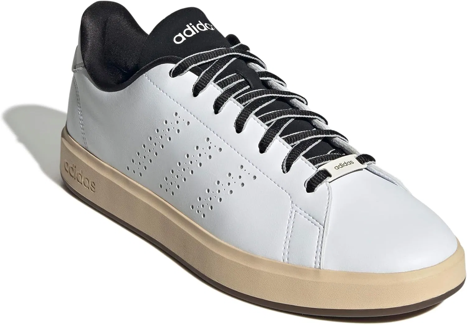Кроссовки Adidas Unisex Advantage 2.0, Ftwr White Core White Core Black — фото 3