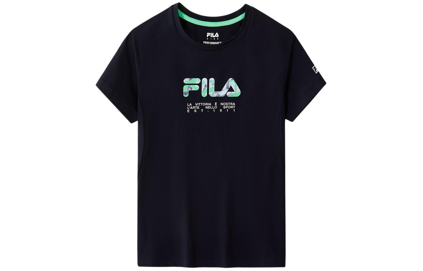 

FILA KIDS Футболка королевского синего цвета для детей