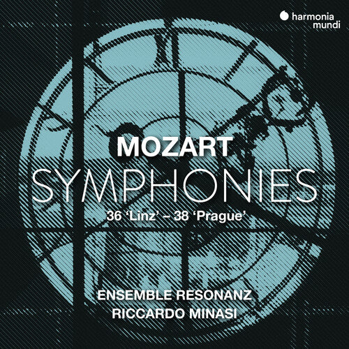 

CD диск Ensemble Resonanz: Mozart: Symphonies Nos. 36 Linz & 38 Prague