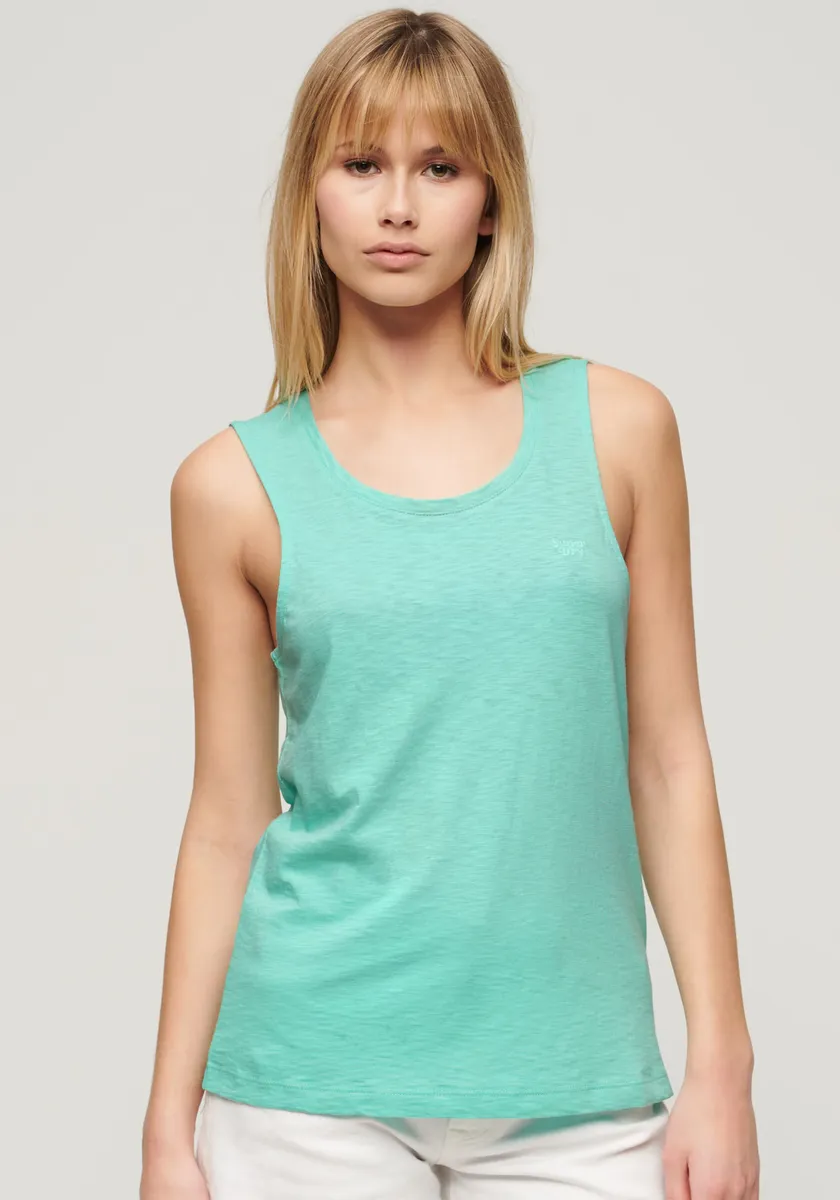 

Майка Superdry "SCOOP NECK TANK", мятный