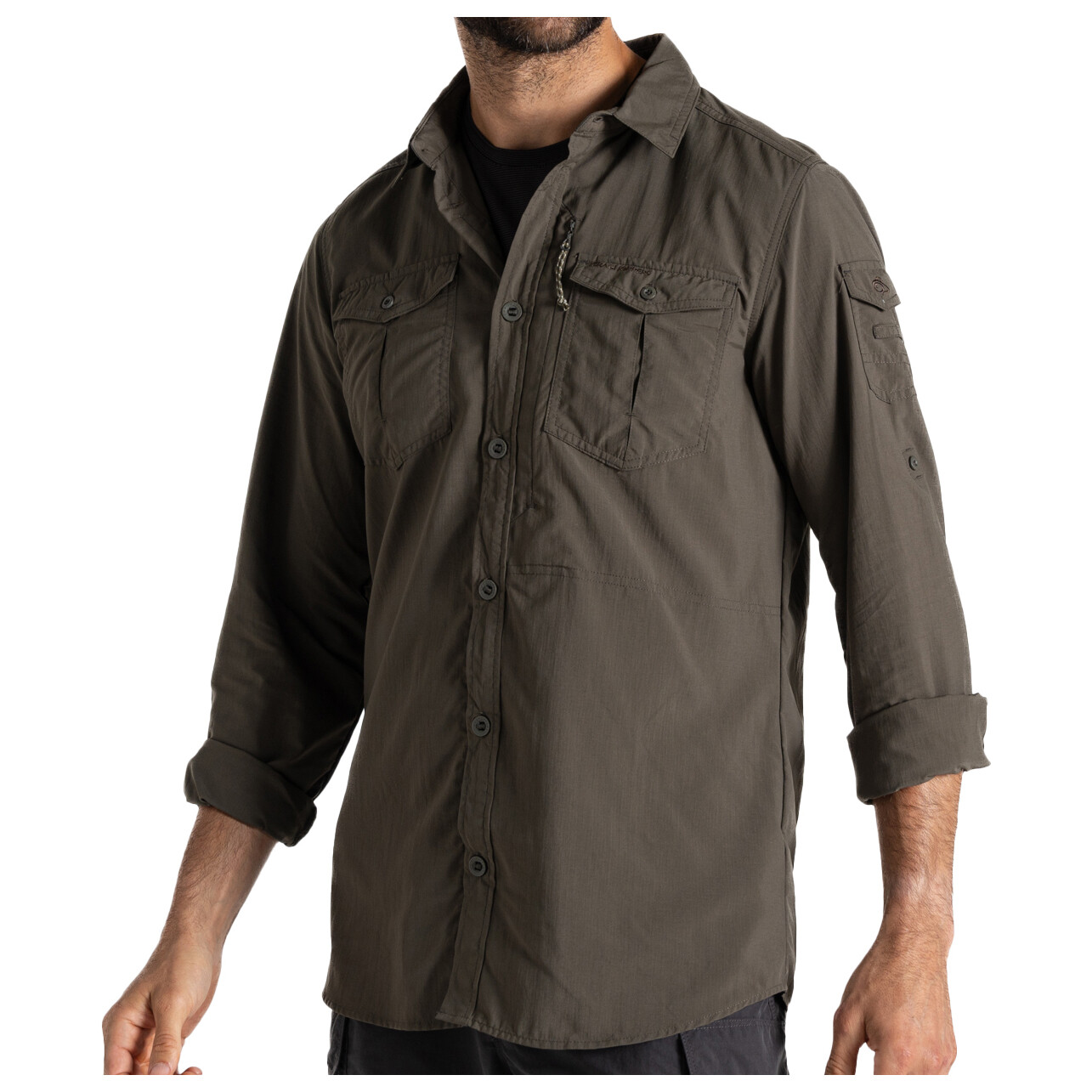

Рубашка Craghoppers Nosilife Adventure Langarm III, цвет Woodland Green