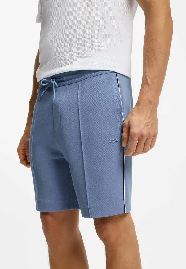 Штаны спортивные Join headlo tracksuit bottoms Boss, светло-голубые — фото 4