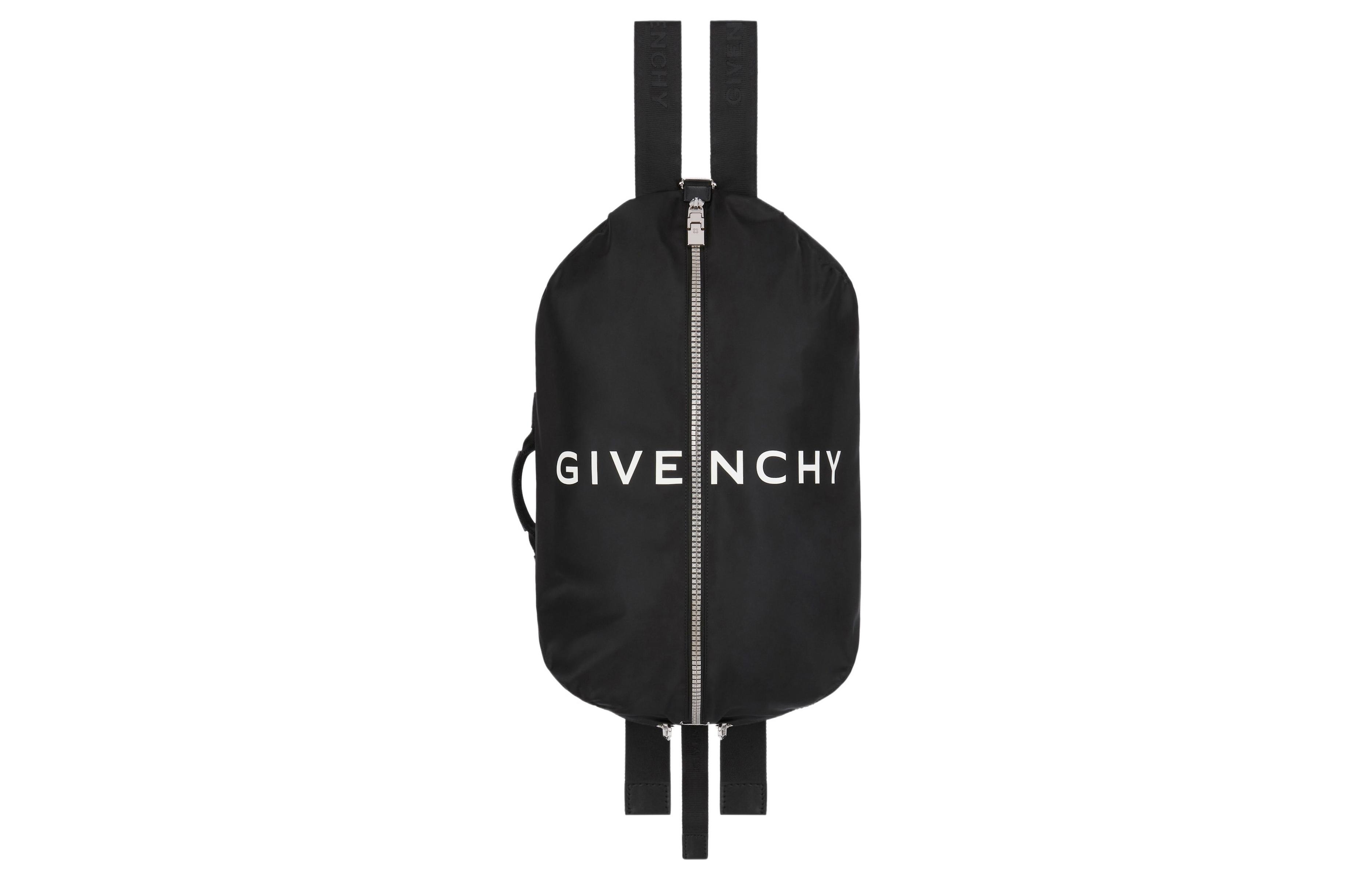 

Givenchy Рюкзак из нейлоновой ткани 4G, большой, мужской, черный