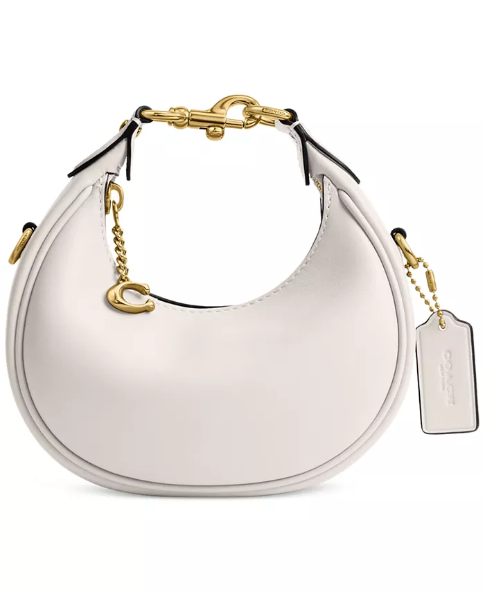 

Джони Мини Кожаная Сумка COACH, белый