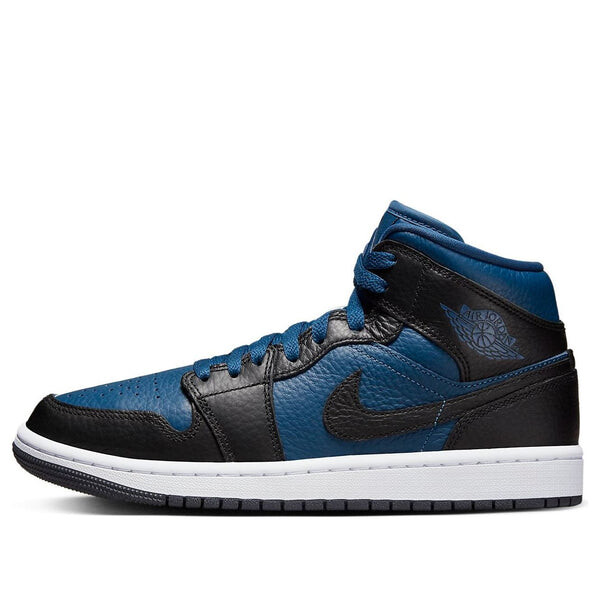 Кроссовки 1 mid se 'split - french blue' Air Jordan, черный