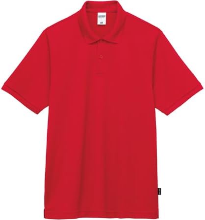 

Футболка-поло LifeMax Regular из переработанного химического полиэстера, красный
