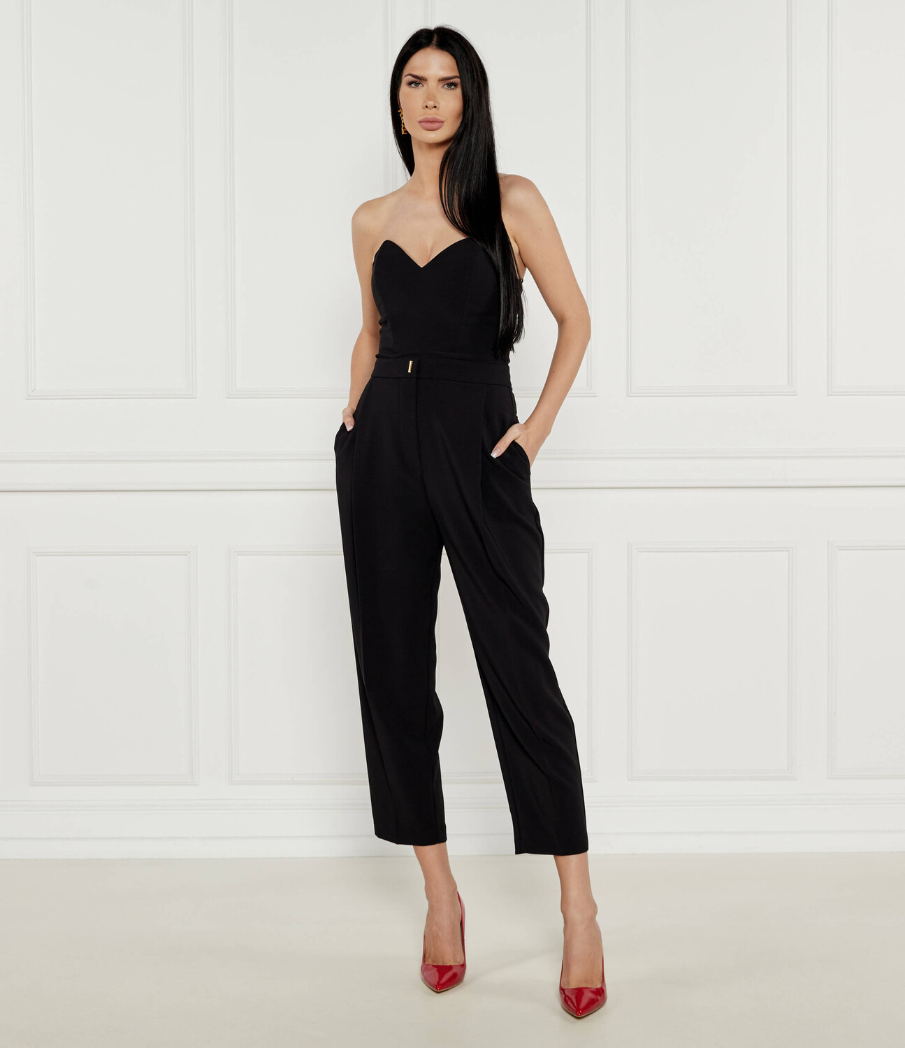 

Комбинезон Elisabetta Franchi Regular Fit, черный