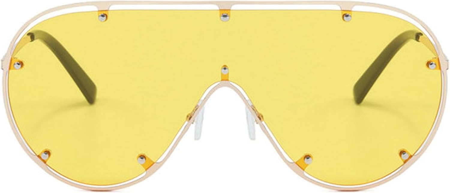 

Хелена Популярные модные большие солнцезащитные очки-пилот для женщин, солнцезащитные очки UV400 в стиле ретро с заклепками и градиентом, мужские солнцезащитные очки-щит helena, C7