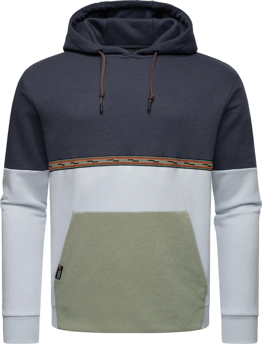 

Толстовка Ragwear, цвет Navy/Pastel blue