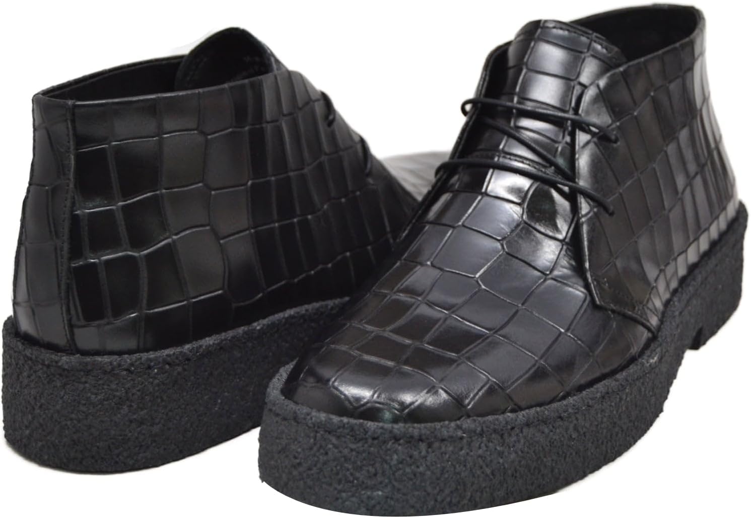 

Оригинальные высокие кожаные кроссовки Playboy British Collection, черный