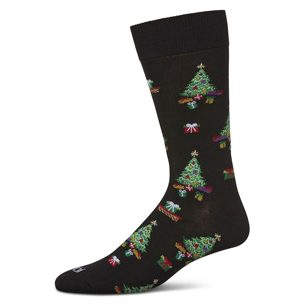 

Мужские носки Gifted Trees Holiday Crew MeMoi, черный