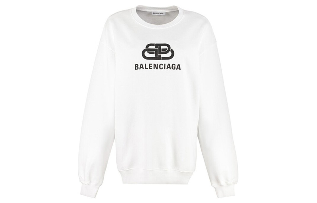 

Толстовка женская белая Balenciaga