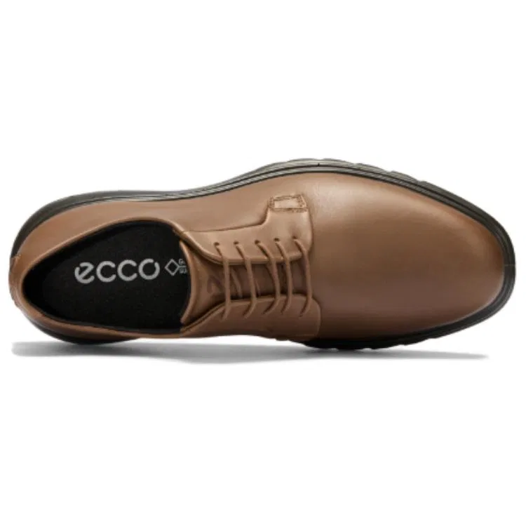 Casual кожаные ботинки Ecco Cocoa Brown — фото 4