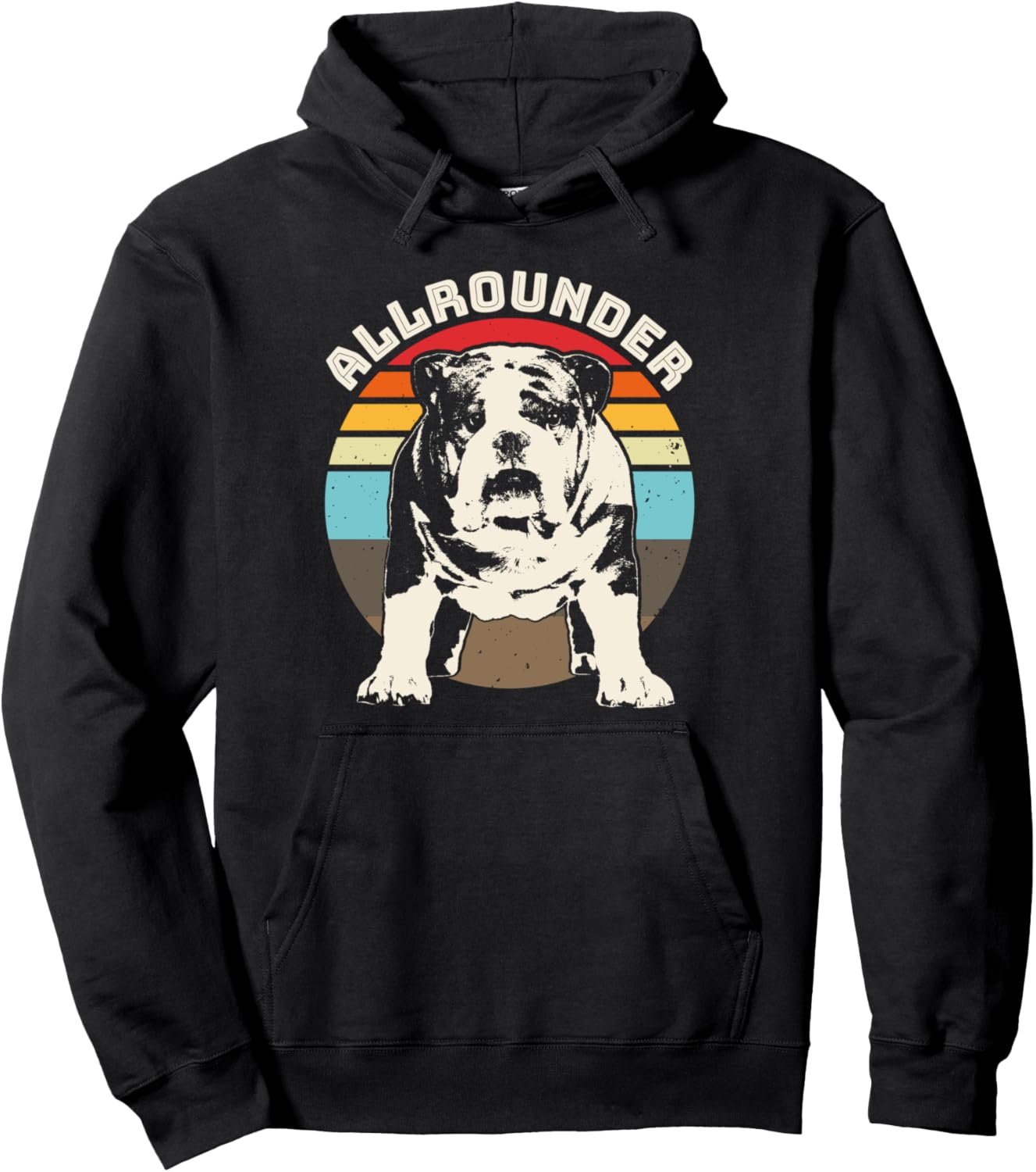 

Толстовка с изображением французского бульдога T-Shirt For Men Women And Kids, черный