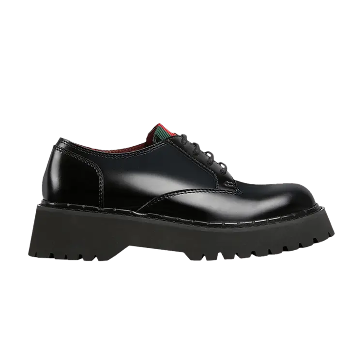 

Кроссовки Gucci Wmns Web Lace Up Black, черный