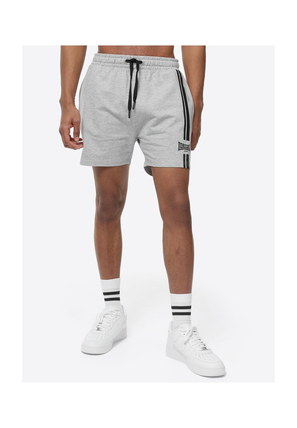

Мужские шорты обычного кроя ARDCHARNICH LONSDALE, цвет Marl Grey/black