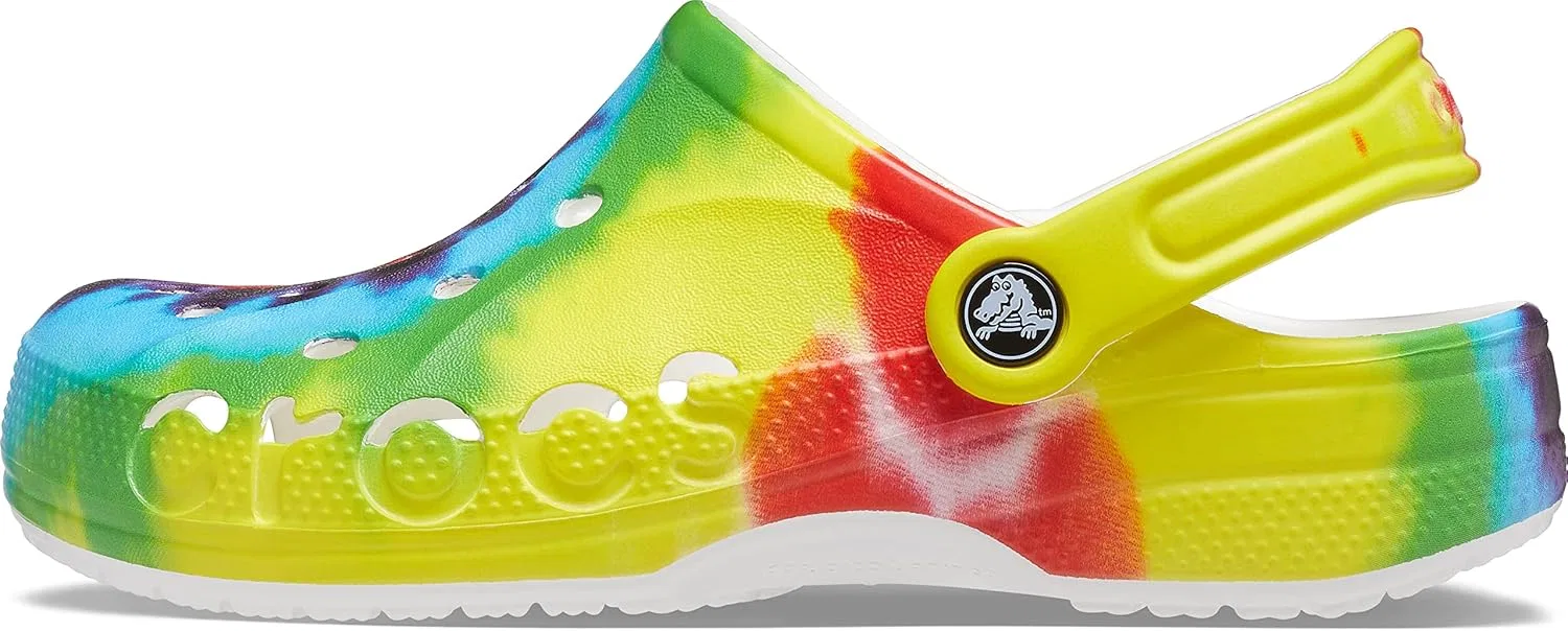 Кроксы Baya Marbled Clog Crocs, Multi Tie Dye