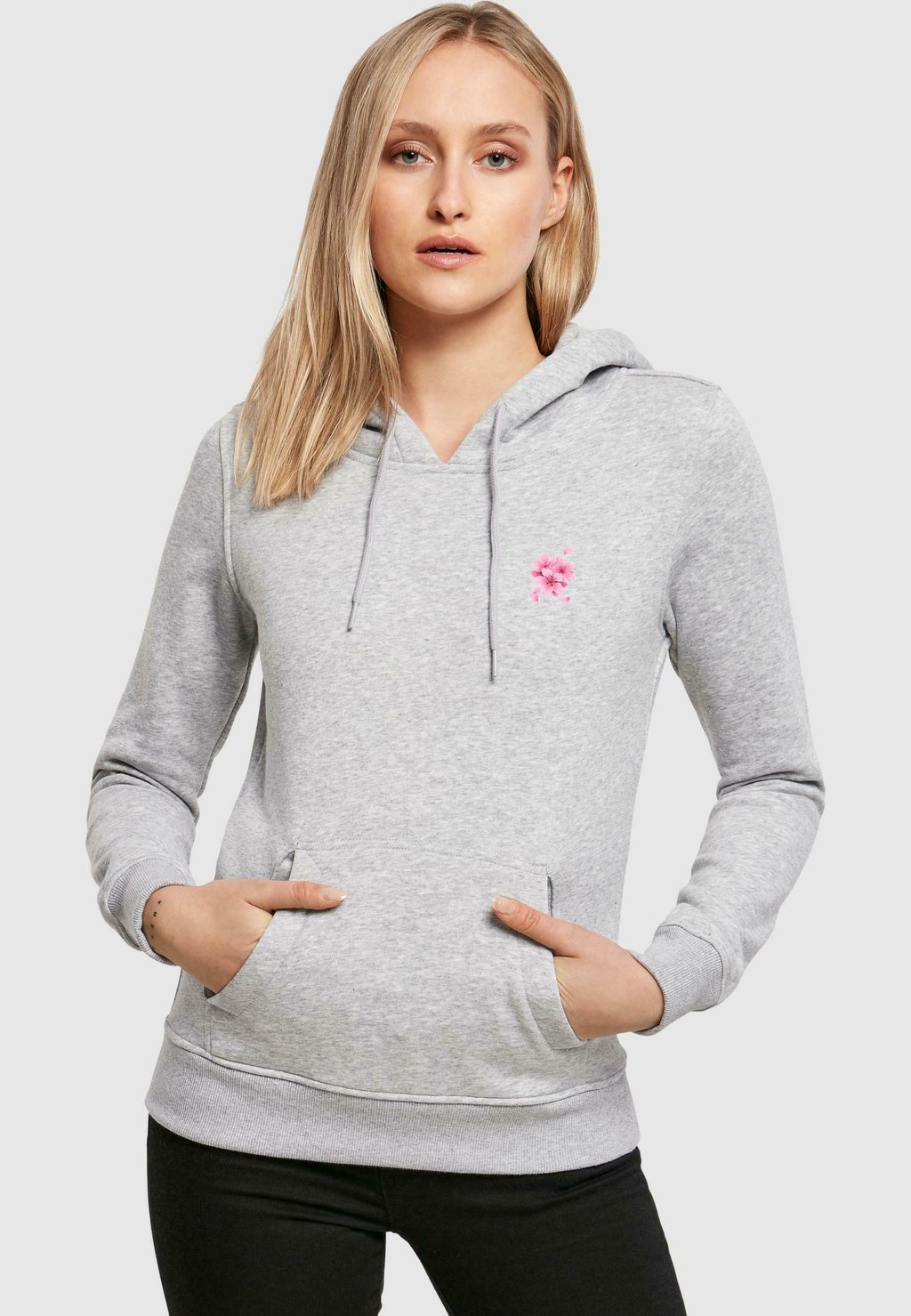 

Толстовка SELF LOVE CLUB - Hoodie Mister Tee, светло-серый