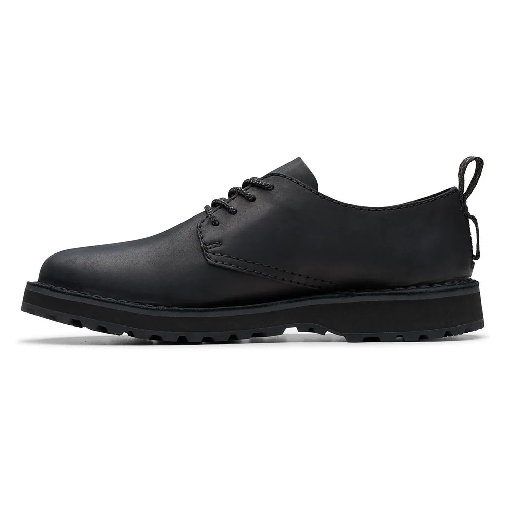 Туфли Clarks, туфли Solsbury на шнуровке Clarks shoes, черный — фото 3