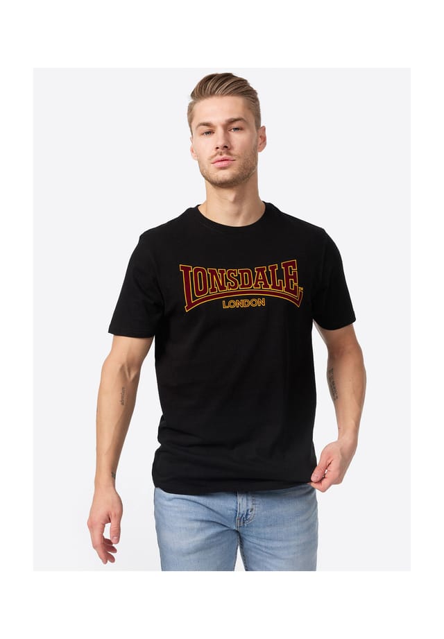 

Футболка облегающая классическая Lonsdale, черный