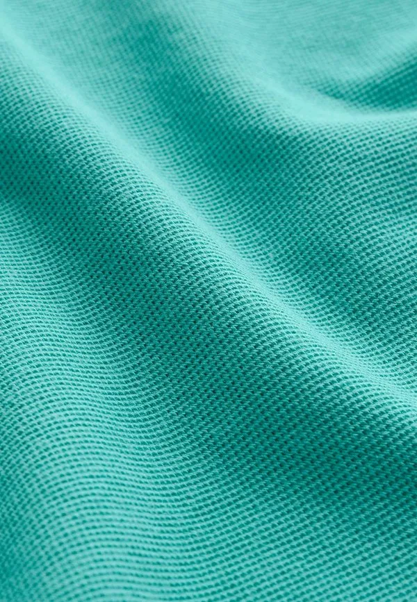 Рубашка-Поло стандартного кроя с коротким рукавом Next, Aqua Blue — фото 3