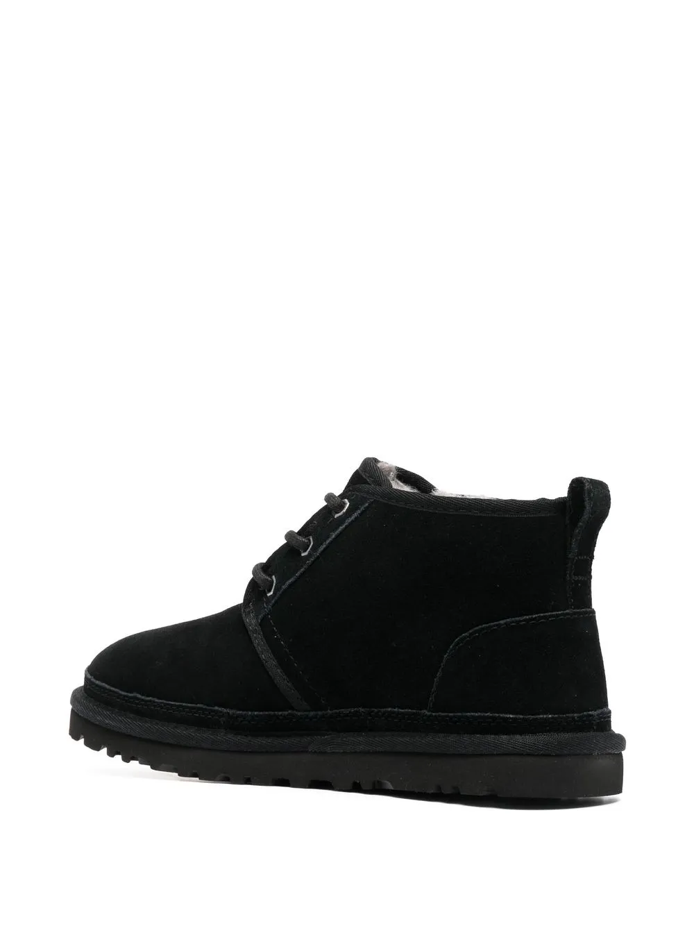 Мужские ботинки UGG Neumel замшевые с овчиной, черный — фото 3