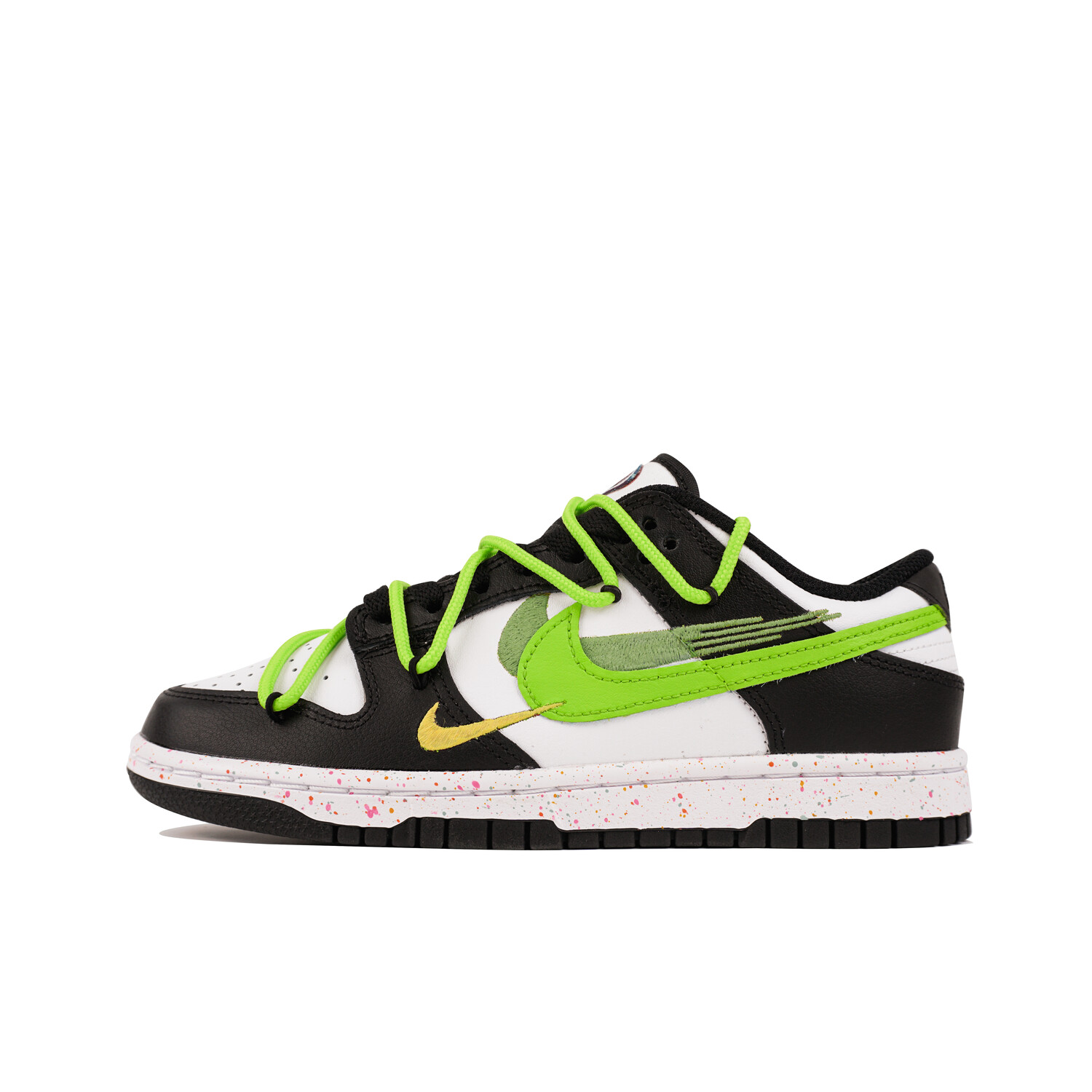 

Кроссовки Nike Dunk Skateboard Shoes Women's Low-Top Green White