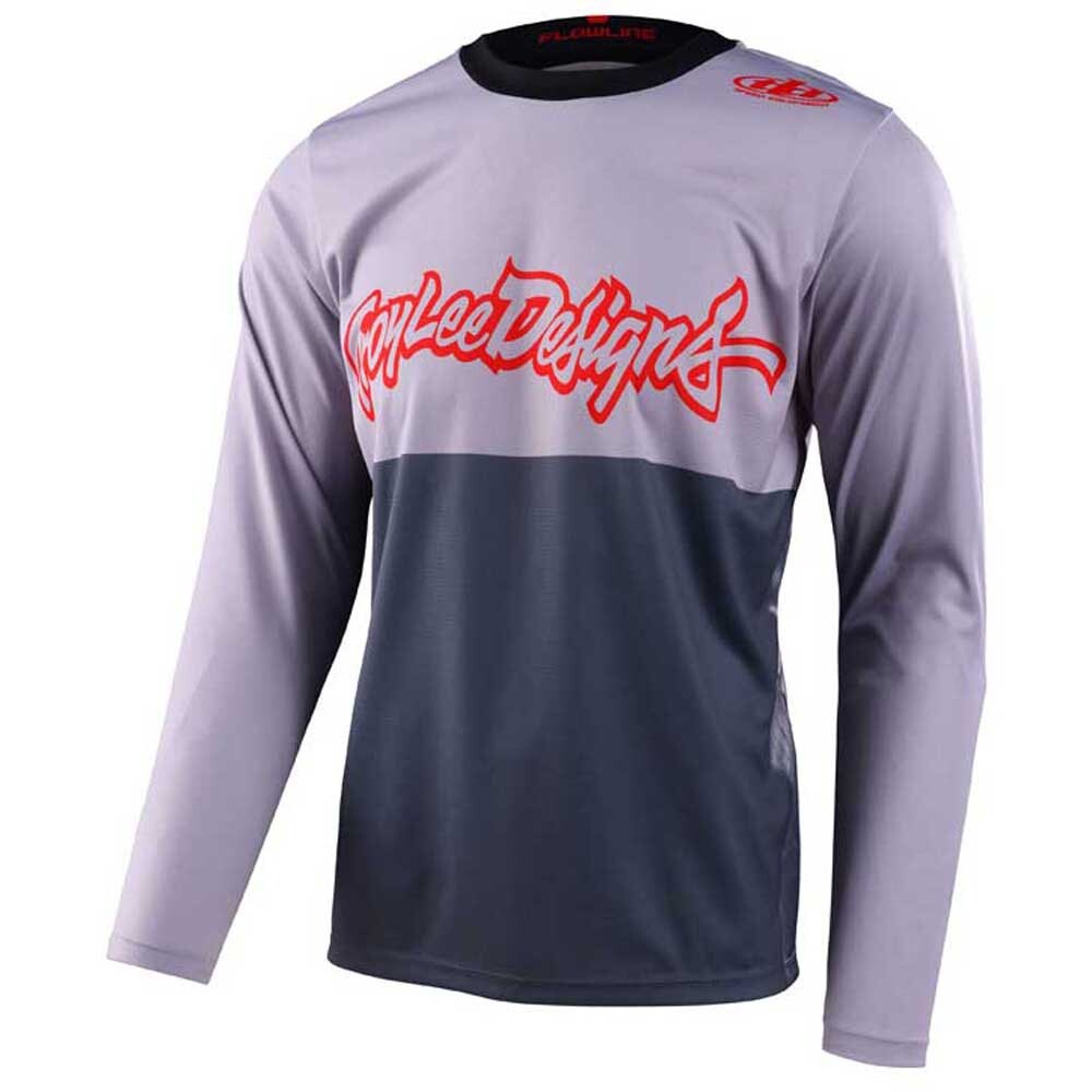 

Мотоджерси с длинным рукавом Troy Lee Designs Flowline, серый