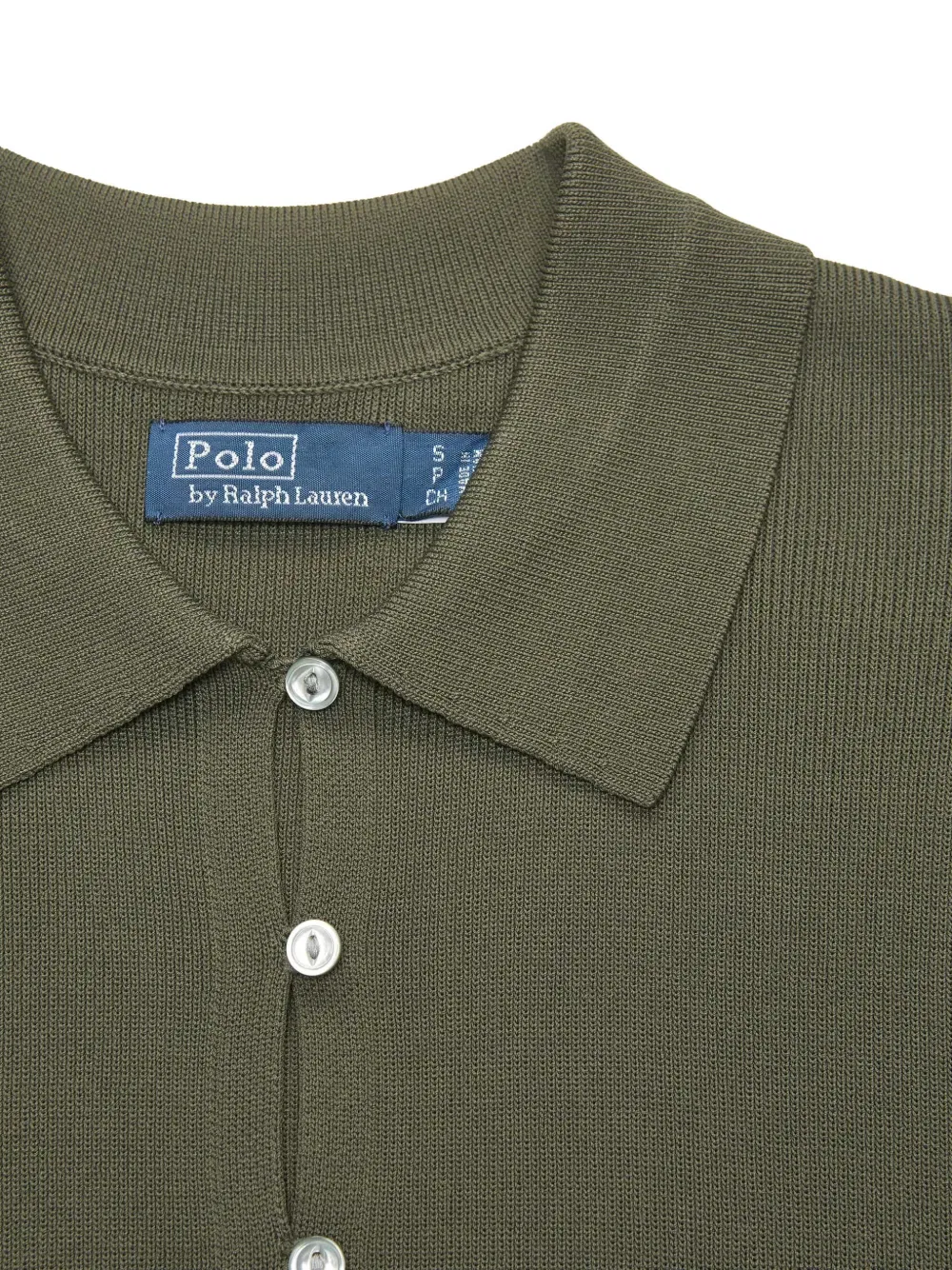 Рубашка с коротким рукавом на пуговицах Polo Ralph Lauren, зеленый — фото 4