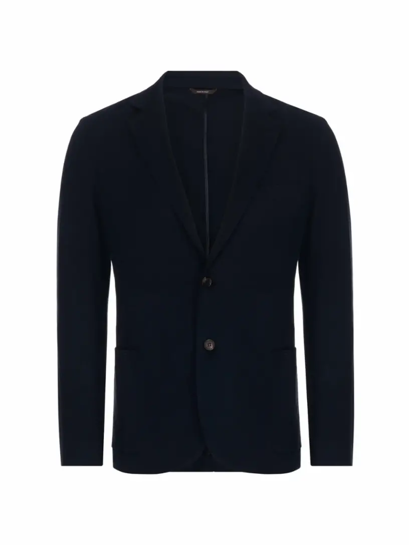 

Однобортный пиджак Loro Piana, тёмно-синий