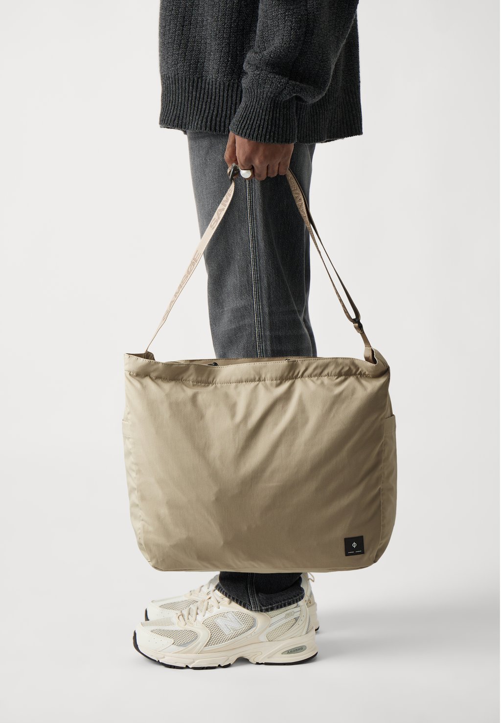

Сумка через плечо SALUIS TOTE BAG UNISEX Samsøe Samsøe, бежевый