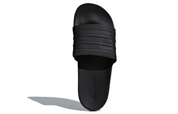 Тапочки adilette comfort slides black Adidas, черный — фото 4