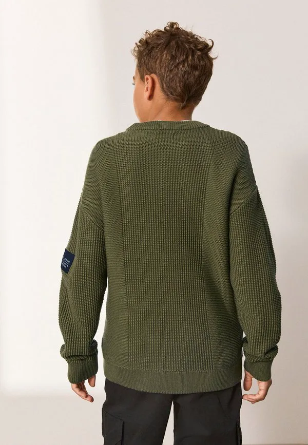 Универсальный джемпер с воротником-стойкой Next, Khaki Green