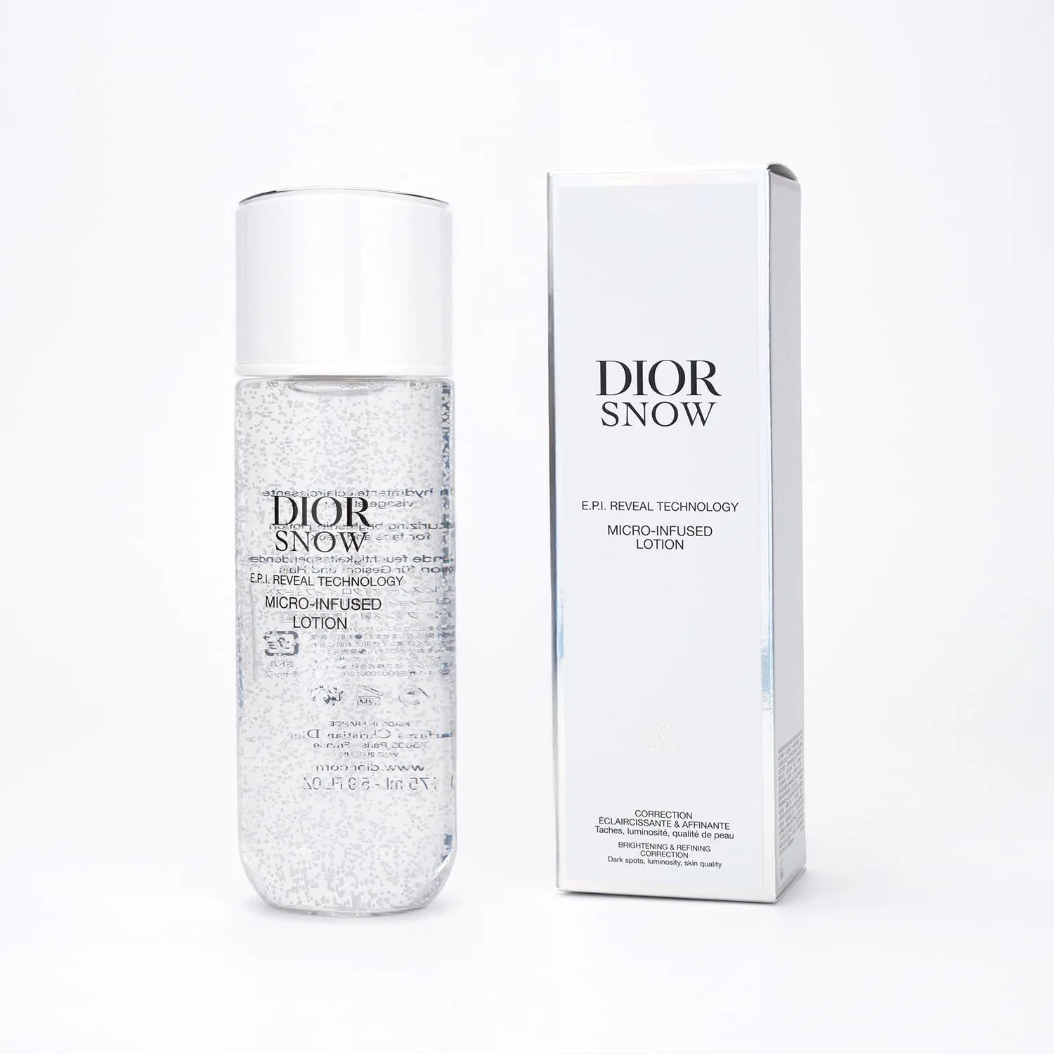 Лосьон Dior Snow Micro Infused Lotion, 175 мл, прозрачный — фото 2