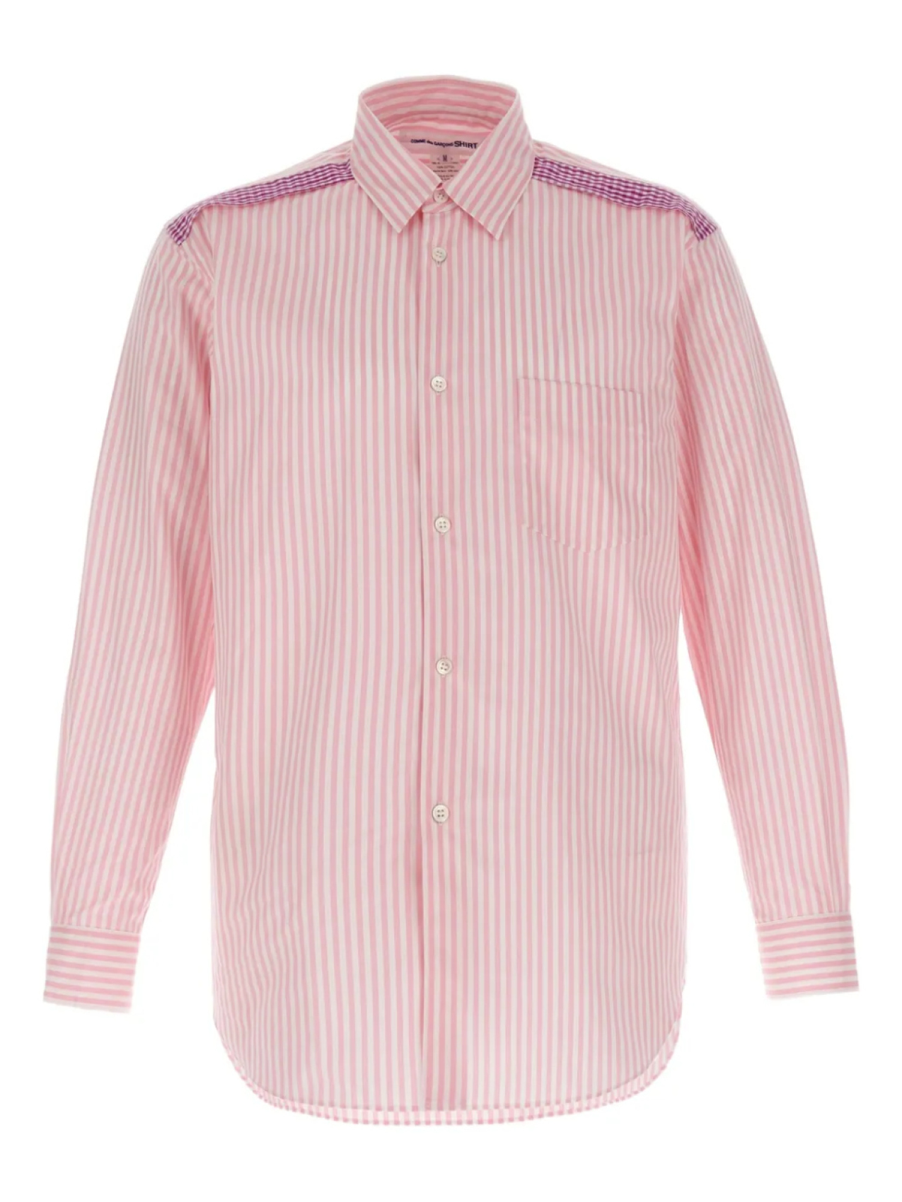 

Полосатая рубашка Comme Des Garçons Shirt, розовый