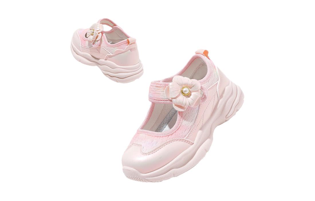 Низкие повседневные детские кроссовки Warrior розовые Kids' — фото 3