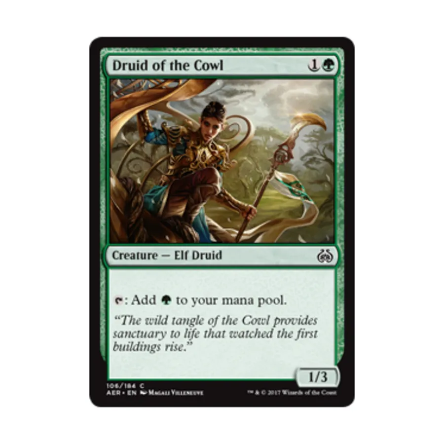 

CCG Друид Клобука (С) (Рольга), MTG - Aether Revolt
