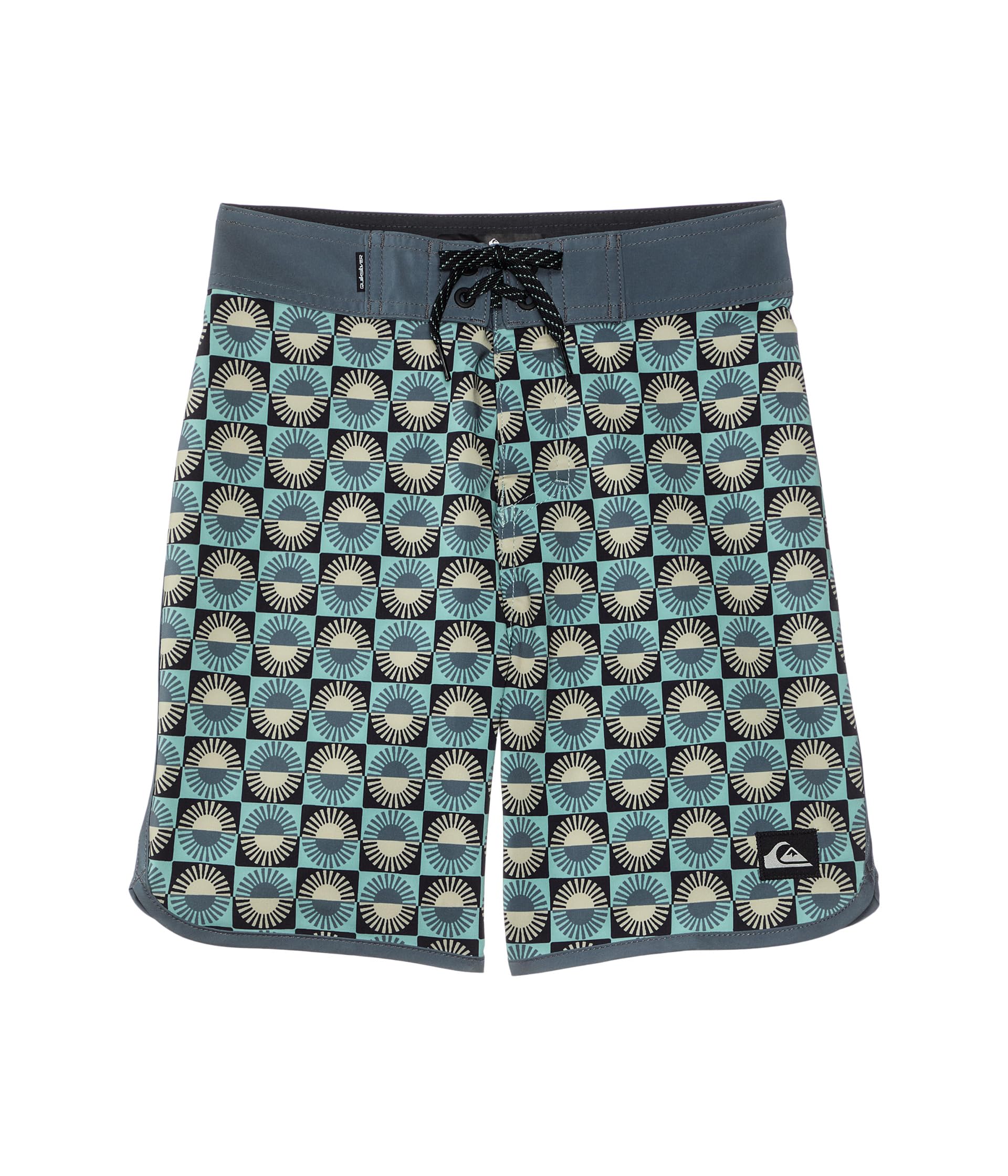 

Шорты Quiksilver Kids Surfsilk Scallop, зеленый