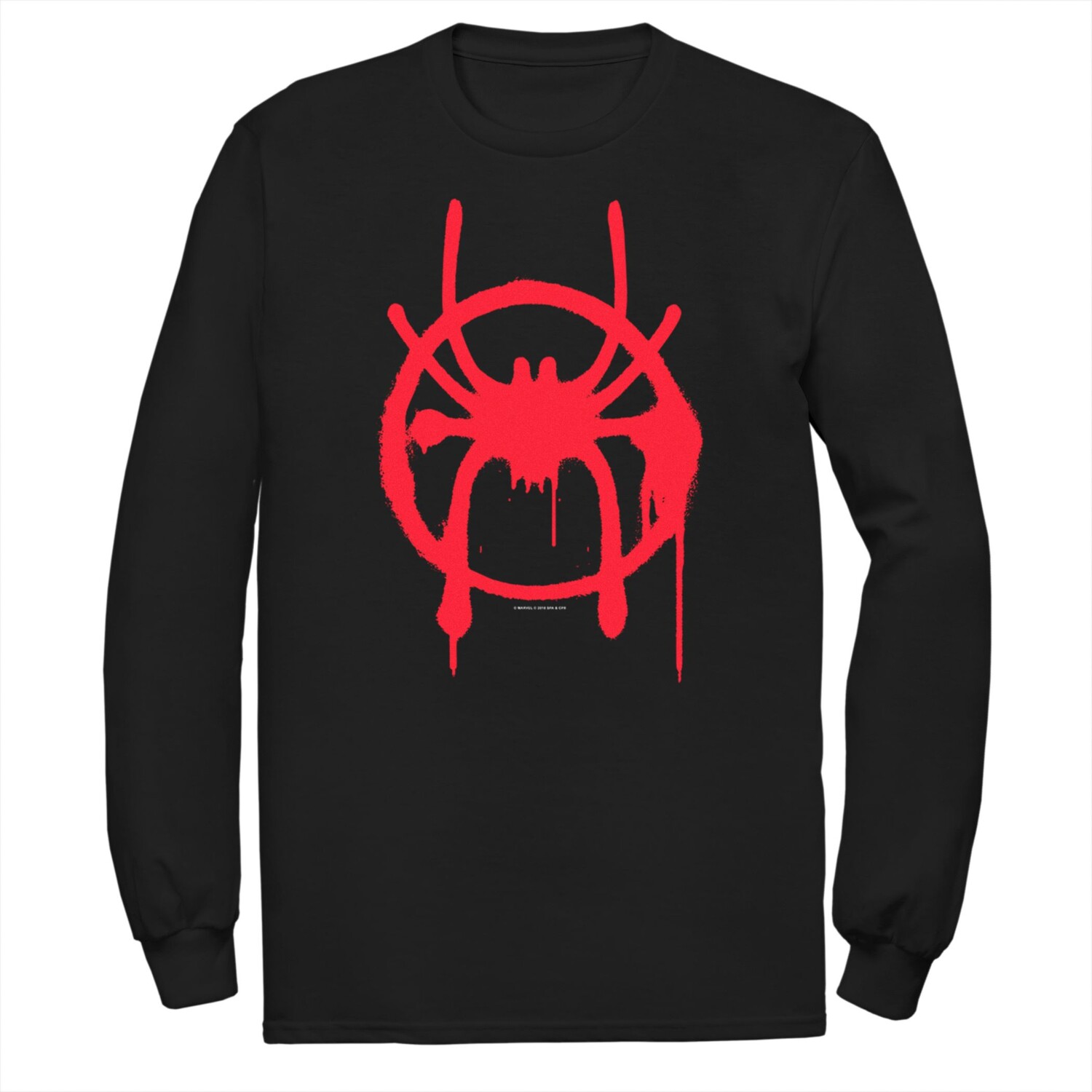 

Мужская футболка с символом Marvel Spider-Verse Miles Licensed Character