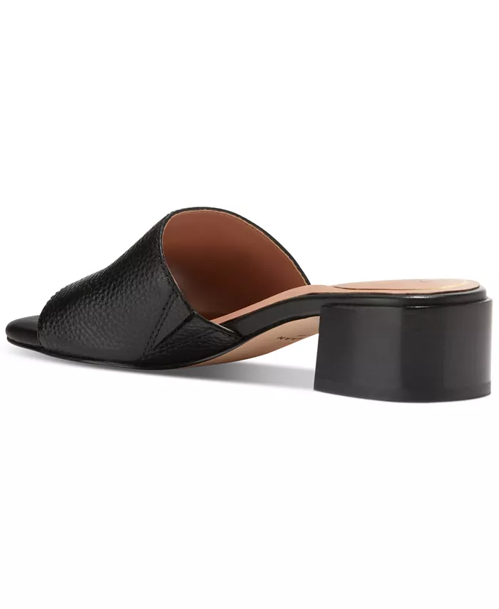 Женские босоножки Calli на блочном каблуке с одинарным ремешком Cole Haan, черный — фото 3