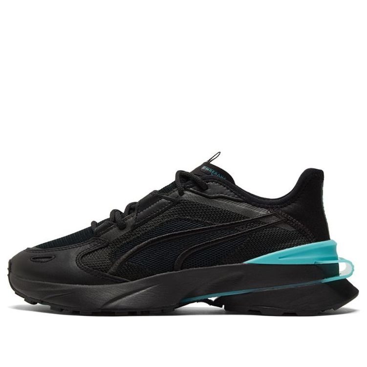 

Беговые кроссовки PUMA PWRFrame OP-1 Equinox 'Black Elektro Aqua', синий