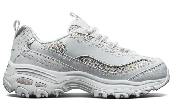 Кроссовки d'lites 1.0 sneaker gs white Skechers, белый — фото 2