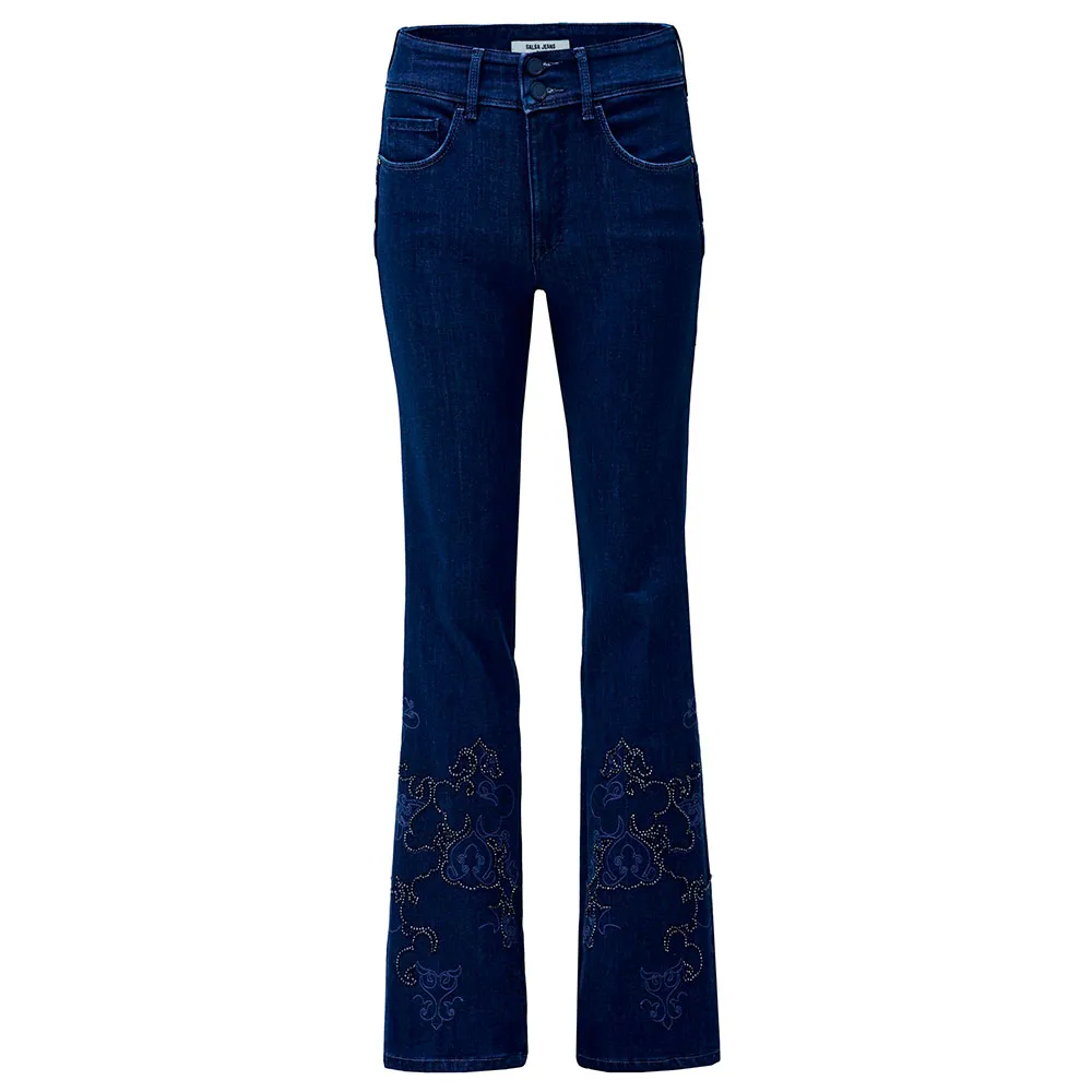 

Джинсы Salsa Secret Embroidery Push In Bootcut Fit, синий
