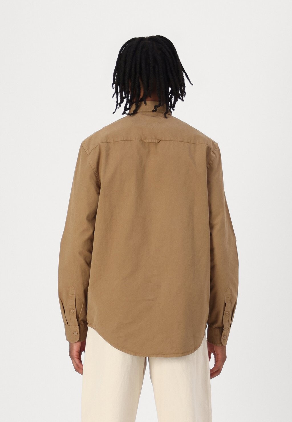 

Рубашка WASHED SHIRT Tommy Jeans, коричневый