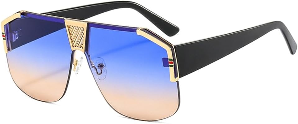 

Солнцезащитные очки с градиентным рисунком для мужчин и женщин, с леопардовым принтом, линзами из поликарбоната и металлическим декором, стильные солнцезащитные очки VFDHN, C6