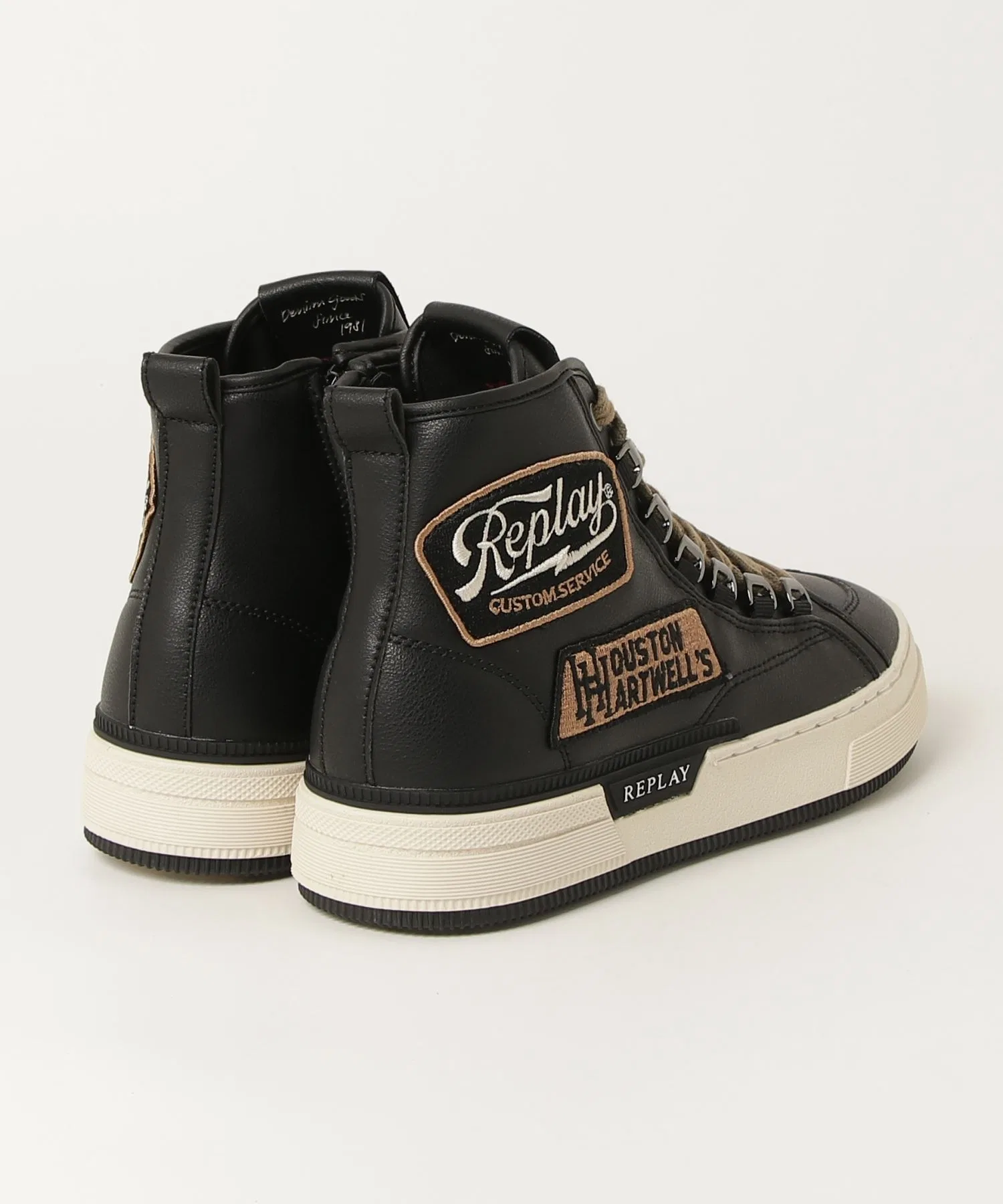 Мужские кроссовки REPLAY Custom Patch High-Cut — фото 4