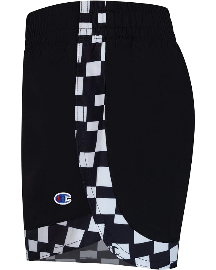 

Шорты Champion Woven Shorts Checker All Over Print Piecing, черный