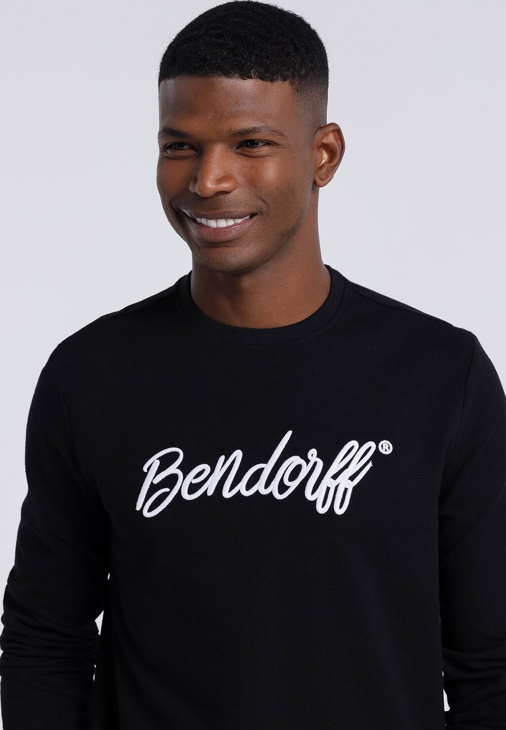 

Топ с длинными рукавами BENDORFF, черный