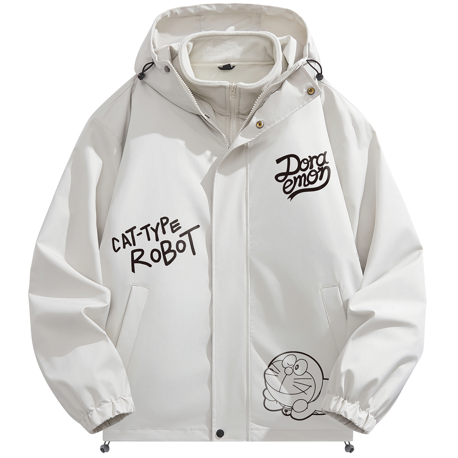 

Doraemon Куртка Unisex, Apricot (Three-in-One Thick Coat)